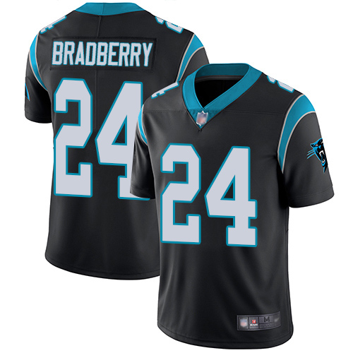 Carolina Panthers Limited Black Men James Bradberry Home Jersey NFL Football #24 Vapor Untouchable->carolina panthers->NFL Jersey